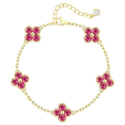Gold Clover Bracelets