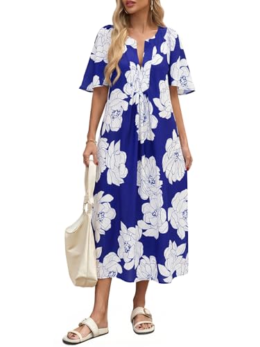 Flutter Sleeve Maxi Dress