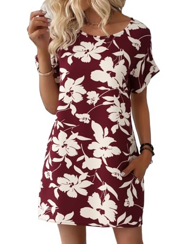 Floral T Shirt Dress