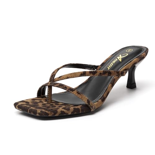 Strappy Kitten Heels