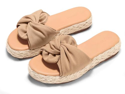 Bow Twist Sandals