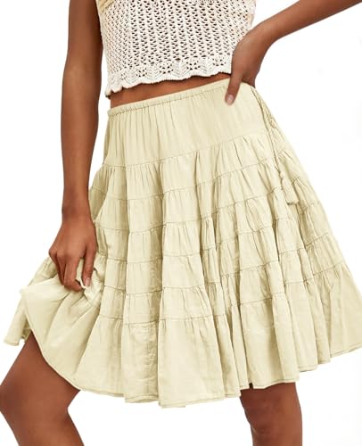 Pleated Boho Skirt