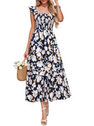 Smocked Ruffle Dress