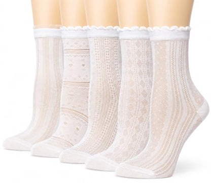 Ruffle Crew Socks (5PK)
