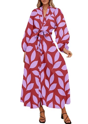 Belted Boho Dress