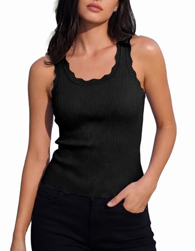 Ribbed Boho Tank Top