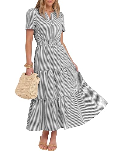 Gingham A-Line Dress