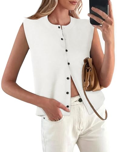 Sweater Vest Cardigan