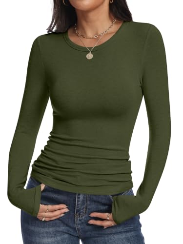 ANRABESS Slim Fit Knit Long Sleeve