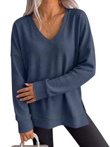 ANRABESS Waffle Knit Shirt