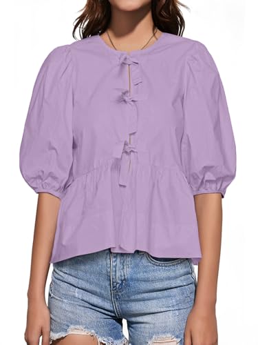 Peplum Babydoll Top