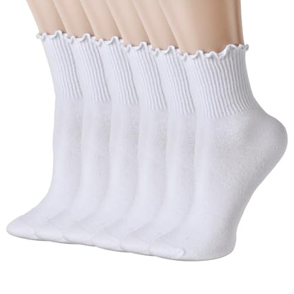 Ruffle Ankle Socks (6PR)
