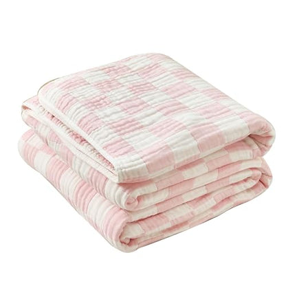 Cotton Muslin Throw Blanket