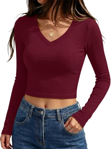 ANRABESS Crop Tops