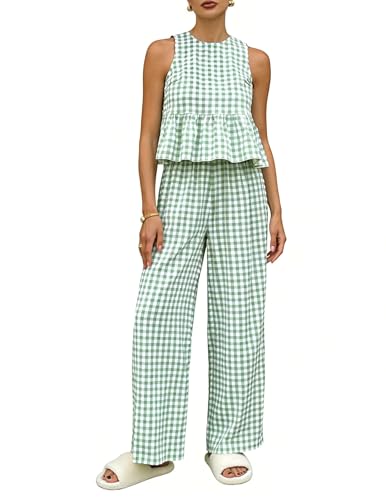 Cotton Gingham Set