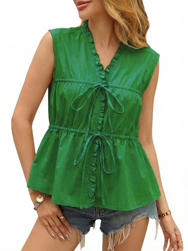 Tie Front Top