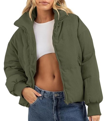 Corduroy Puffer Jacket