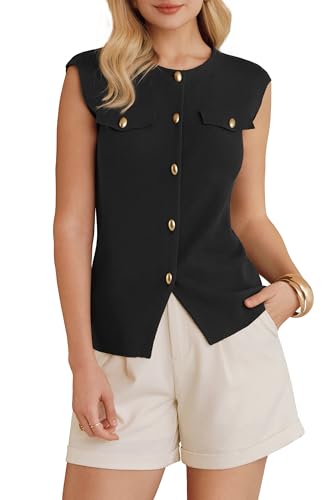 Blazer Vest Top