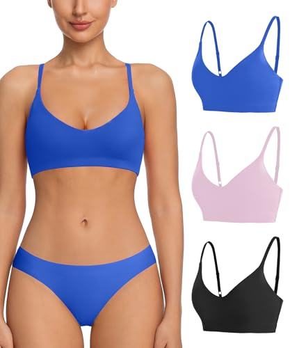 3pk Bralettes