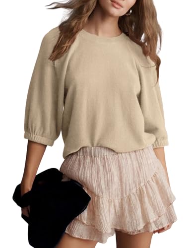 Puff Short Sleeve Sweater