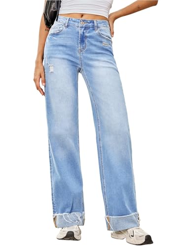 Cuffed Boyfriend Jeans
