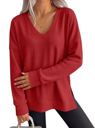 ANRABESS Waffle Knit Shirt