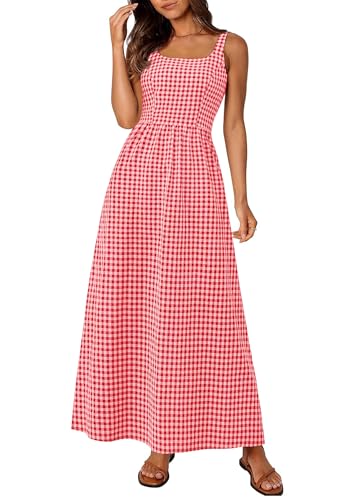 Gingham Maxi Dress