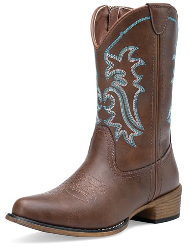 Mid-Calf Cowgirl Boots