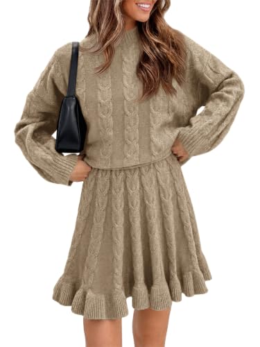 2pc Sweater Skirts Set
