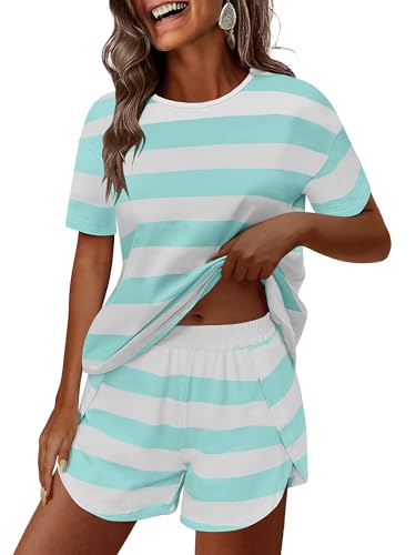 ANRABESS Striped Pajama Set