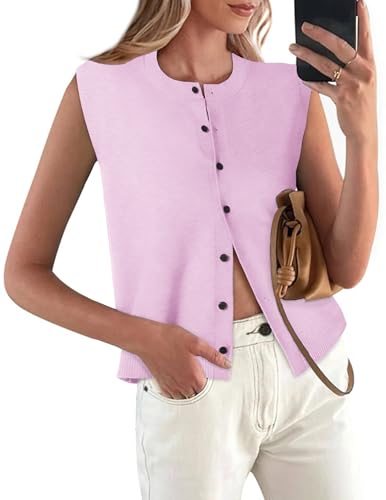 Sweater Vest Cardigan