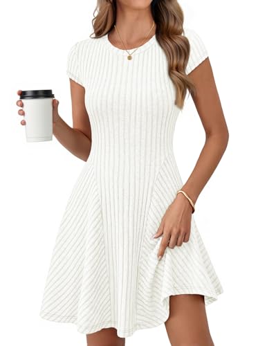 Ribbed Mini Sweater Dress