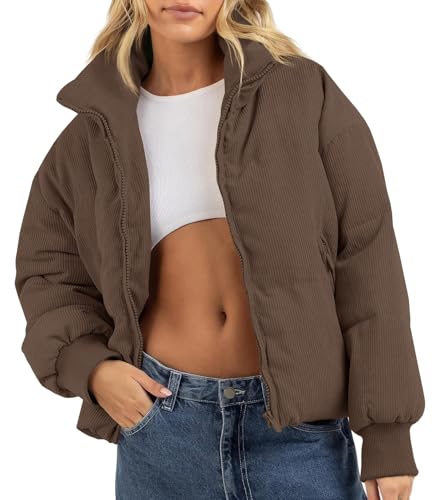 Corduroy Puffer Jacket
