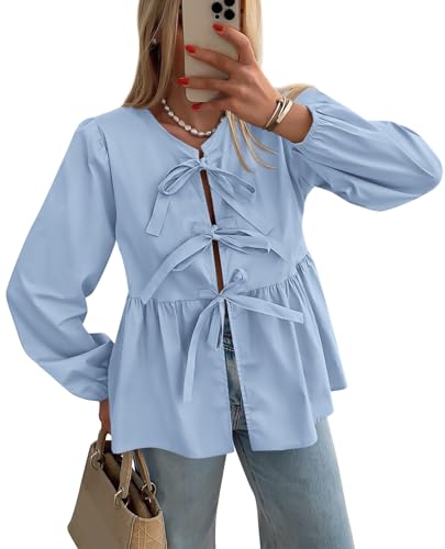 Babydoll Peplum Blouse