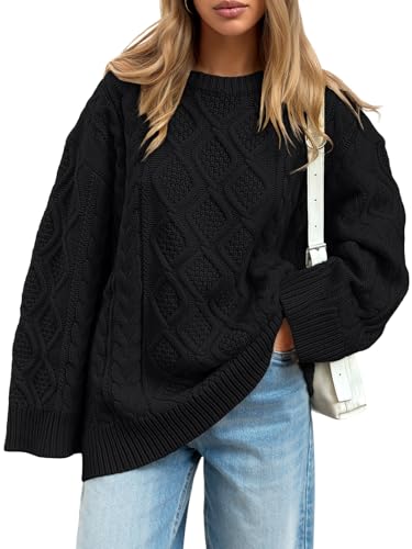 Oversized Cable Sweater