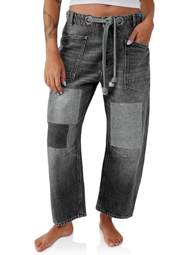 Barrel Horseshoe Jeans