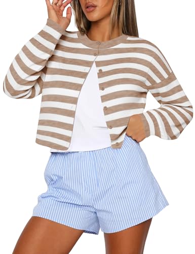 Cropped Cardigan Sweater