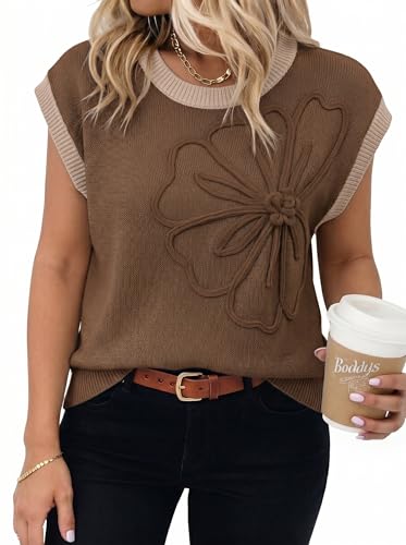 Floral Crew Sweater