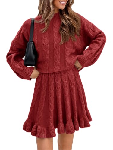 2pc Sweater Skirts Set