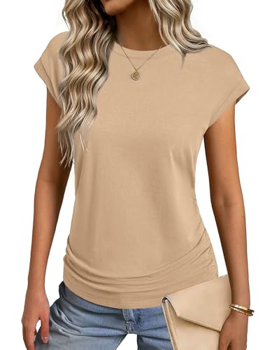 Ruched Cotton Top