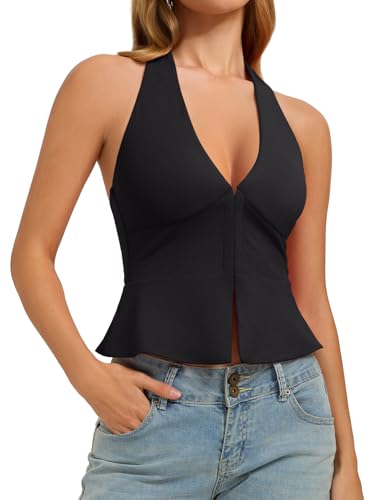 Halter Front Top