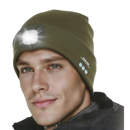 Bluetooth Beanie w/Light