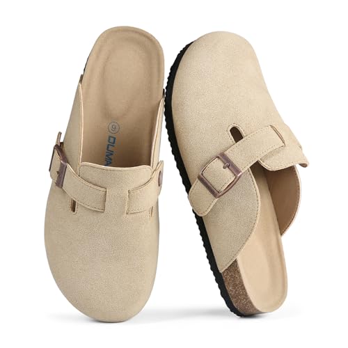 Suede Clogs