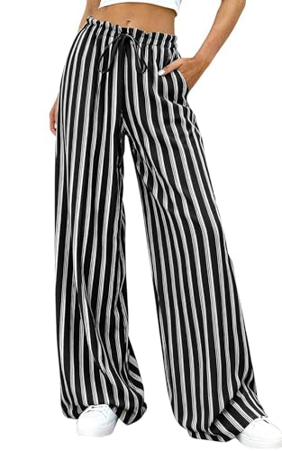 Striped Palazzo Pants