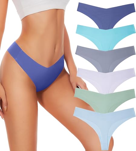 Seamless No Show Underwear (6PK)