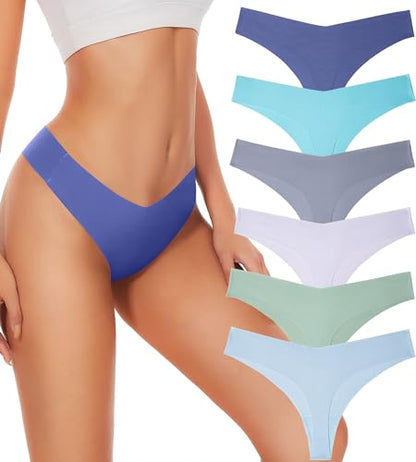 Seamless No Show Underwear (6PK)