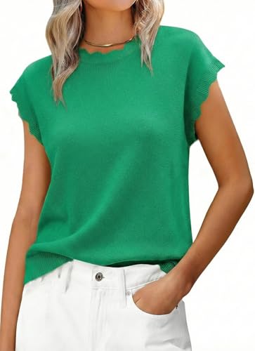 Lightweight Cap Sleeve Sweater