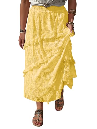 Lace Maxi Skirt