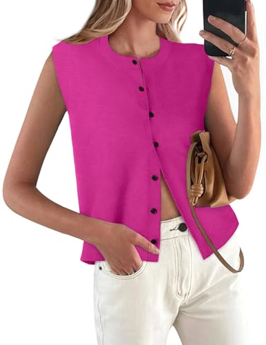 Sweater Vest Cardigan