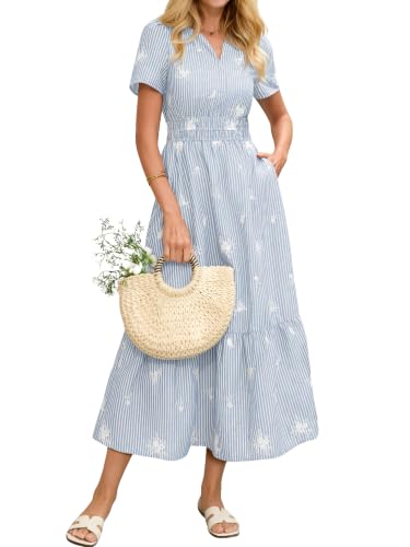 Striped Maxi Dress